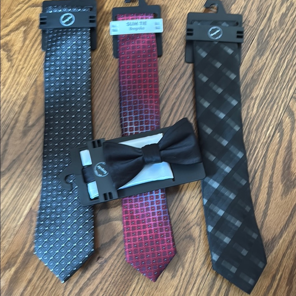 Kohl’s Bespoke ties - bundle of 4 -NWT